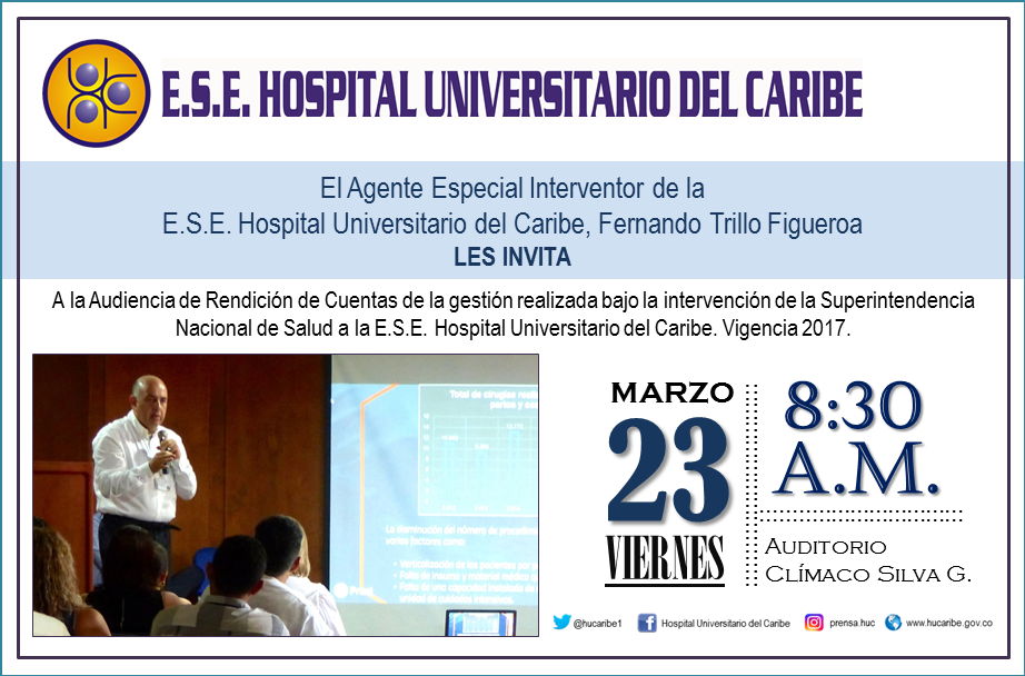 Invitación rendición de cuentas